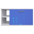 thumbnail image 3 of Gabinete Baño Moderno Ensamblado Mdf Elegante Vinil Azul, 3 of 4
