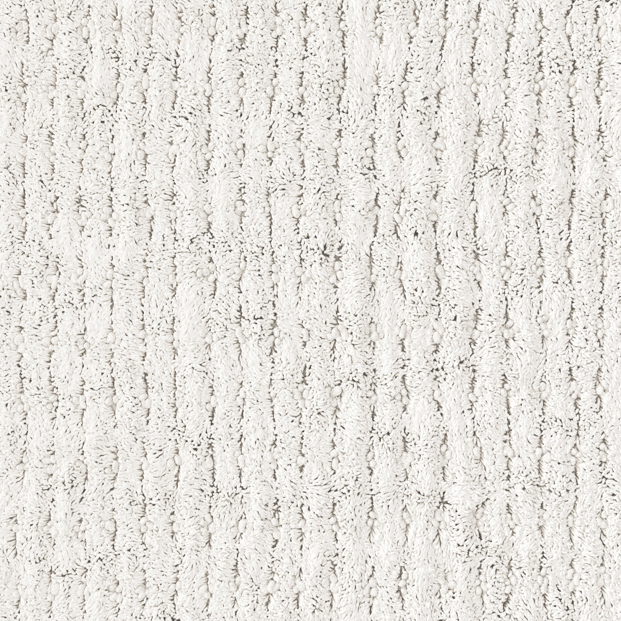 Beautiful Cotton Bath Rug by Drew Barrymore, Off White, 20x34"