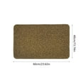 thumbnail image 3 of Faux Grass Doormat under $5! kkbbma PVC Grass Doormat for Entryway, Fake Turf Scraping Mat for Mud and Dirt, Indoor Outdoor Welcome Mat for Home and Garage, 3 of 6