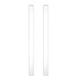 thumbnail image 1 of Luzkey 2 Pieces Rolling Pin Guides 2mm Thickness Acrylic Reusable Measuring Strips Balance Ruler for Biscuits Pies Cake Making 40cmx2.5cm, 1 of 8