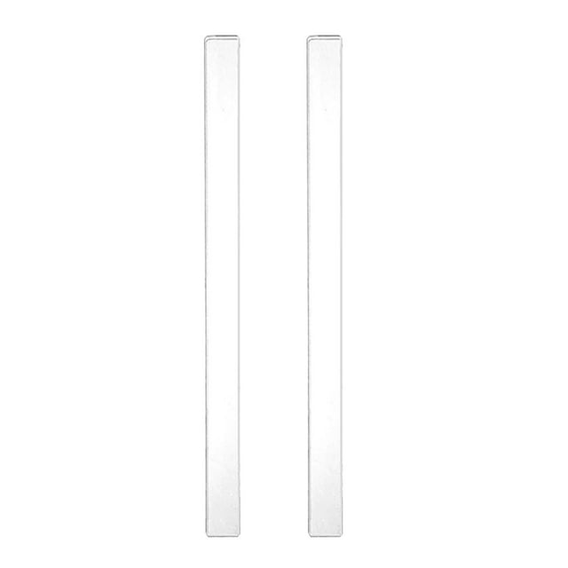 2 guías para rodillo de amasar de 2 mm de grosor, reutilizables, para cocina, utensilios esenciales para amasar. 40cm x 25cm