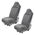 thumbnail image 1 of Funda para Asiento de Coche DXNQ 2 piezas Impermeable Suave Gris 140x77 cm, 1 of 6