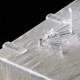 thumbnail image 2 of 16 Pcs Plastic Tablecloth Clips Clips Outdoor Fastener Tablecloth Holder for Party Picnic Transparent Colors, 2 of 5