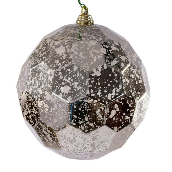 4.75" Champagne Honeycomb Mercu Orn 4/Bg