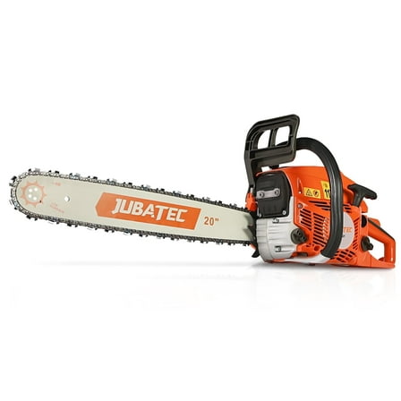 56.5cc 20 inch Bar Gas Powered Chainsaws 2 Stroke Handed Petrol Gasoline Power Chain Saws for Trees Wood Cutting