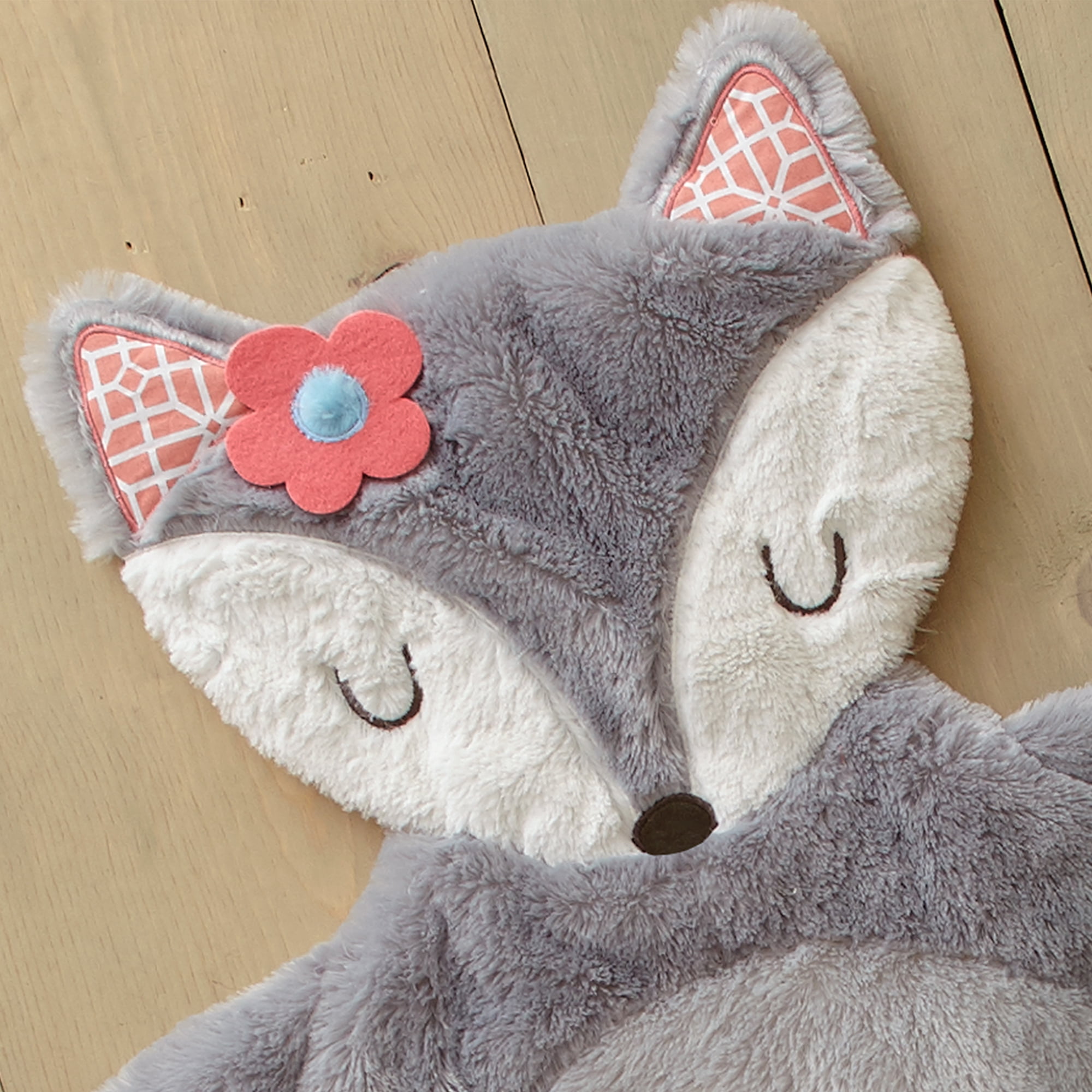 Levtex Baby - Fiona Play Mat - Fox - Pink, Teal, White - Nursery Accessories