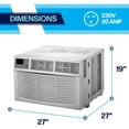 thumbnail image 5 of Arctic Wind 24000 BTU Window-Mount Air Conditioner with Heat, 5 of 7