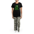 thumbnail image 4 of CafePress - I Love Irish Soda Bread Women's Dark Pajamas - Women's Short Sleeve Print T-Shirt and Pants Dark Cotton Pajama Set, 4 of 7