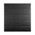 thumbnail image 2 of PAPEL TAPIZ PATRÓN LADRILLO 10 PZAS COLOR NEGRO, 2 of 7