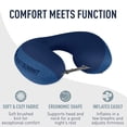 thumbnail image 4 of Sea to Summit Aeros Premium Traveller Inflatable Neck Pillow, Navy Blue, 4 of 8