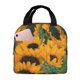 thumbnail image 1 of Disketp Sunflowers 7 for Insulated Lunch Bag for Women and Men, Perfect for Work, Hiking, Picnic, 1 of 8