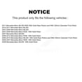 thumbnail image 2 of Transit Auto Rear Coated Disc Brake Rotors and Semi-Metallic Pads Kit for Car Mercedes-Benz ML350 ML320 R350 ML500 R320 R500 ML450 KGS-101374, 2 of 11