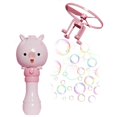 thumbnail image 1 of Bubble Machine Flying Bamboo Dragonfly Bubble Machine Children's Cute Bubble Maker Pink, 1 of 8