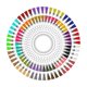 thumbnail image 1 of Borlas de llavero, de anillos de 100 piezas de borlas para manualidades, 100 piezas de anillos de llavero, 100 piezas de, 1 of 9