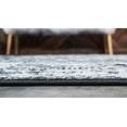 thumbnail image 3 of Unique Loom Bosphorus Imperial Rug Light Gray/Black 4' 1" x 6' 1" Border Bohemian Perfect For Living Room Bed Room Dining Room Office, 3 of 5