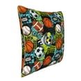 thumbnail image 2 of KLL Balls Decorative Throw Pillow Covers Velvet Soft for Couch Sofa Bedroom Living Room Outdoor - 18"x18", 2 of 8