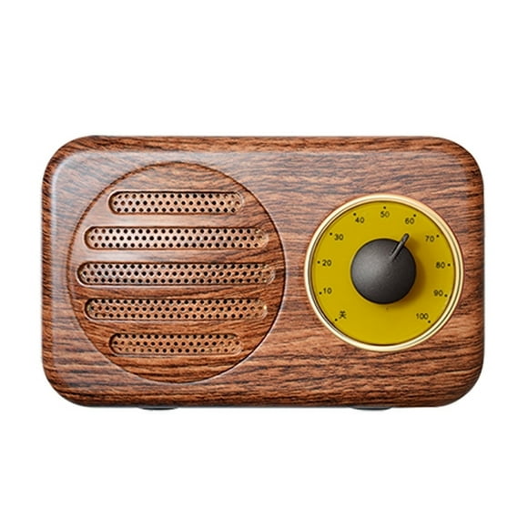 Retro Radio Bluetooth Speakers, Vintage Radio With Old Classic Style, Powerful Bass Enhancement, Loud Volume ,Compatible Most of Devices