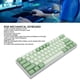 thumbnail image 3 of Teclado Mecánico De 61 Teclas, Base Blanca Sensible, Interruptor Rojo, Teclado Inalámbrico Con Cable 2,4G Para IOS, 3 of 7