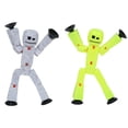 thumbnail image 1 of Paquete doble de Zing StikBot, incluye 2 StikBots, figuras de acción y accesorios coleccionables, animación en stop motion, para niños de 4 años en adelante (azul hielo y brillo negro sólido), 1 of 6
