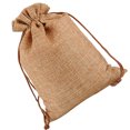 thumbnail image 4 of Inteprter 50 Uds. Bolsa de lino con cordón organizador de joyas bolsa de almacenamiento de té portátil para el hogar Almacenamiento y organización del hogar C 7x9cm Inteprter HA5722-03, 4 of 6