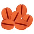 thumbnail image 2 of 6x caña de pescar bola fija de silicona soporte de caña de pescar correas elásticas amarres de línea de pesca Clips para caña de pescar para pesca al Naranja, 2 of 8
