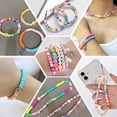 thumbnail image 4 of Cuentas planas de 6MM y 24 colores del Arcoíris para pulsera Bohemia, Kit de accesorios para hacer collares con letras, Juguetes DIY para niños y adultos, regalo, 4 of 4