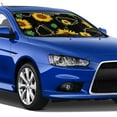 thumbnail image 4 of Fotbe Sunflowers3 Car Windshield Sunshade | Sun Visor Protector Front Window Shade, Keeps Out UV Rays, Keeps Your Vehicle Cool-Medium, 4 of 7
