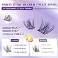 thumbnail image 2 of Kit de extensiones de pestañas B&Qaugen Wispy Lash Clusters 8-16 mm, 2 of 8