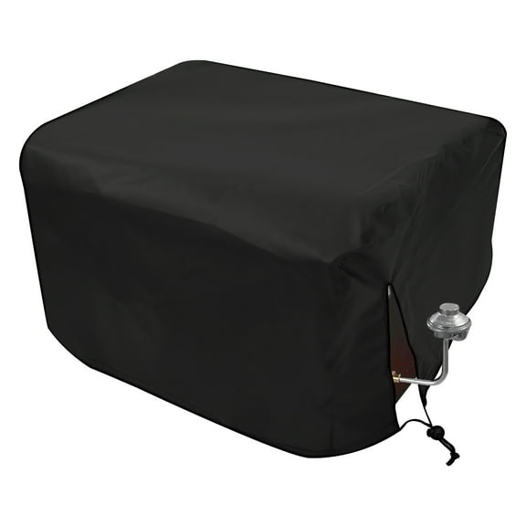 Grusce Griddle Dust Cover 210D Oxford Cloth 22 Inch Gas Grill Cover with Drawstring Waterproof Table Top Griddle Protector for Outdoor BBQ