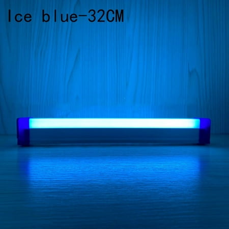

Colorful Street Stall Rechargeable Photographic Night Market Lights LED Lamps Fill-in Light Atmosphere Lamp ICE BLUE 32CM