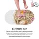 thumbnail image 5 of Inteprter 1pc 35*70cm playa Shell estrella de mar alfombra antideslizante felpudos PVC felpudos al aire libre cocina baño sala de estar alfombra Juegos de accesorios de baño 5# Inteprter HA000347-05B, 5 of 6