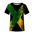 thumbnail image 4 of Simua T-Shirts d'Été pour Femmes Mode Imprimée Quatrième Juillet Tee-Shirts Décontractés Manches Courtes Col Rond Tee Tops, 4 of 5