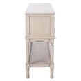 thumbnail image 4 of SAFAVIEH Tate Amish Greige Wood Console Table with Drawer (47.3 in. W x 13 in. D x 29.5 in. H), 4 of 14
