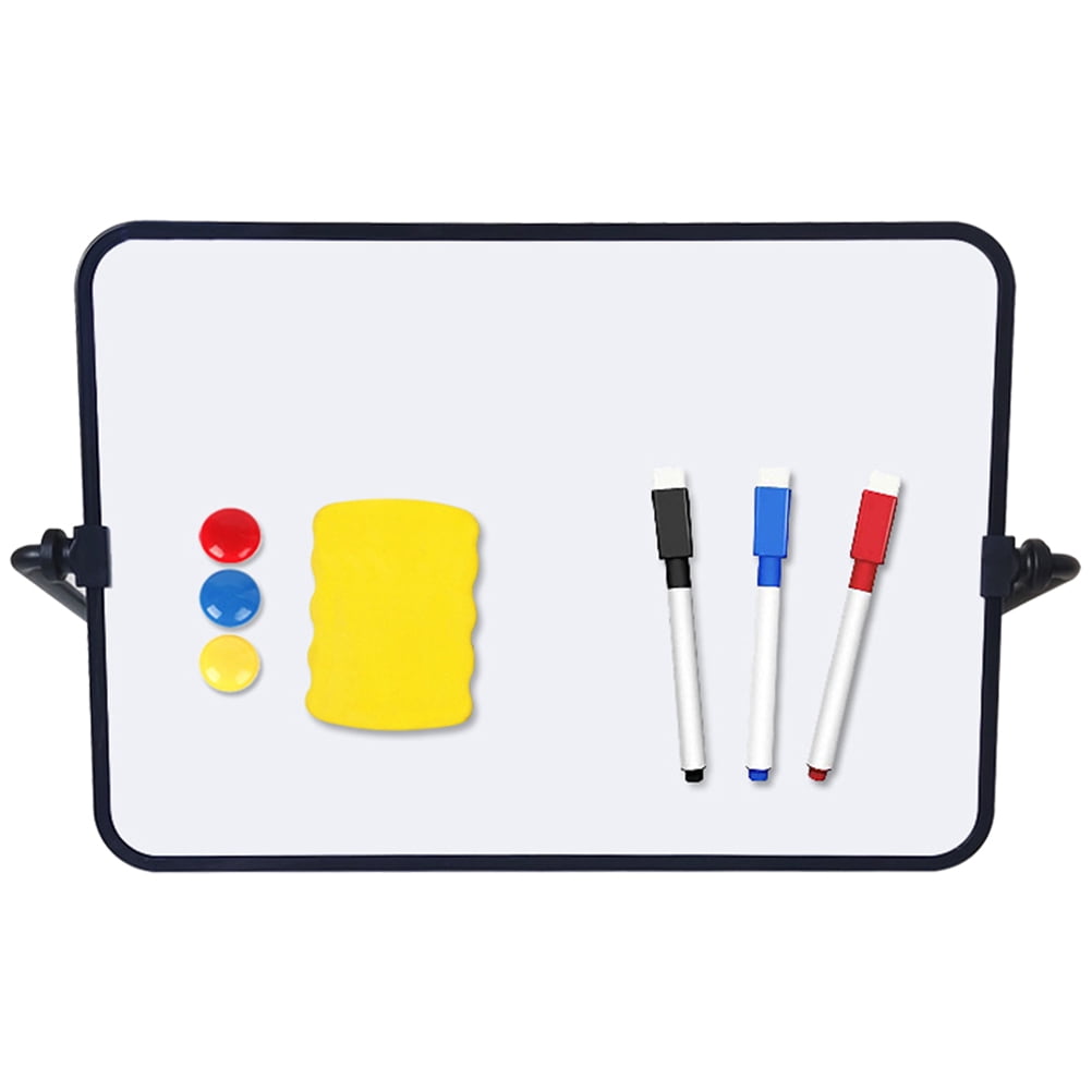 1 Set White Board Dry Erase White Board Erasable Writing Whiteboard for Home Office