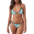 thumbnail image 1 of Balery Swan And Flowers4 Pijama Estampado Bikini de Dos Piezas para Mujer - Conjunto de Bikini Ajustable Sexy y Cómodo para Playa, 1 of 6