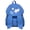 Dark Blue, variant on Polka Dot Bunny Ear Nylon Backpack with Pendant, Lightweight Stylish Laptop School Bag, Casual Daypack for Travel Recreational Activities, 16.14" x 11.81" x 5.91" (Dark Blue)