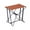 Brown, variant on figatia Camping Stool Portable Folding Stool under Desk Footstool Compact Saddle Chair Foldable Footstool for BBQ Garden Concert Lawn Khaki