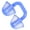 Blue, variant on Swim Nose Clip Swimming Nose Clip Youth Swimming Nose Plug Nose Protector for Adult Kid Pool Practice Surfings Childrens