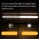 thumbnail image 5 of Billuyoard Luz LED inalámbrica para gabinete, lámpara con Sensor de movimiento a rayas, cuerpo de inducción, recargable, luz nocturna, en Type9 NO9, 5 of 6