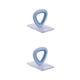 thumbnail image 1 of Kearding Asa de elevación para tapa de inodoro, soporte de elevación extraíble para el hogar, azul Azul 2Conjunto, 1 of 6