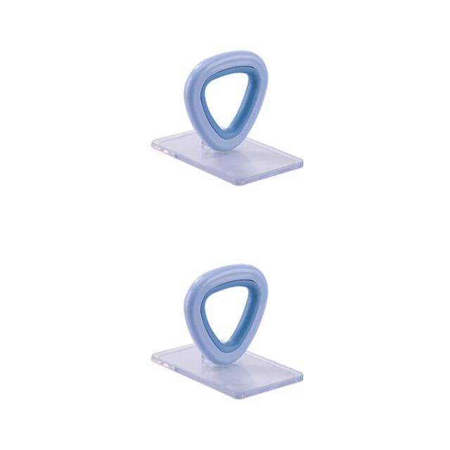 Elevador de tapa de inodoro Cateissary Universal Portátil Extraíble Azul 2Conjunto