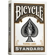 Bicycle Standard Index Black/Red, Pack of 4