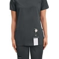 thumbnail image 3 of Cherokee Workwear Revolution Scrubs Top For Women V-Neck WW620, 3 of 9