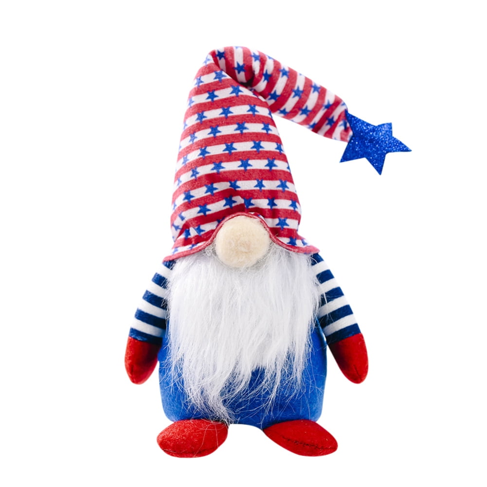 Gnome Plush Doll Elf Decorative Shelf Sitter Weighted Bottom Crafts Decor 