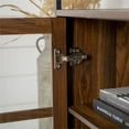 thumbnail image 3 of Pemberly Row 48" Industrial 3-Door Buffet in Dark Walnut, 3 of 14