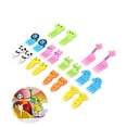 thumbnail image 4 of Mini Tenedor de fruta de dibujos animados para niños, palillo de dientes, comida, postre, pastel, decoración, Color aleatorio, 10 piezas por juego, 4 of 4