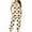 1-9-White, variant on successthop Women's Summer Pajamas Capri Halloween Lightweight Plus Size Short Sleeve Button 2 Piece Loungewear L Orange