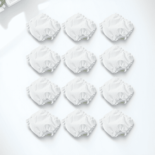 SWETRACE Lot de 20 Accessoires de Poupée pour Filles Tissu Blanc pour Jeu de Simulation pour Enfants