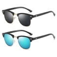 thumbnail image 1 of Vintage Sunglasses, 2pcs PC Lens Polarized Sunglasses  for Cycling for Women, 1 of 8