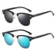thumbnail image 1 of Gafas De Sol Polarizadas, Gafas De Sol Vintage 2 Piezas Marco Negro Para Ciclismo Para Mujeres, 1 of 8
